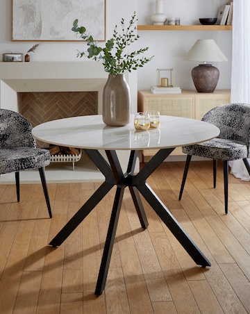 Brock Sintered Stone Round Dining Table
