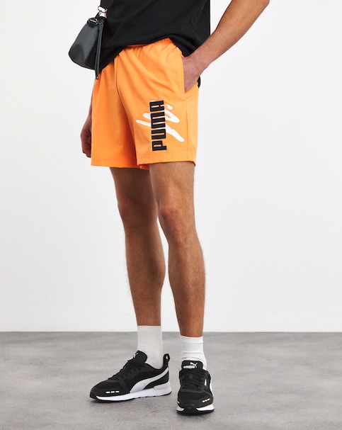 PUMA Essentials Logo Lab Woven 5" Shorts