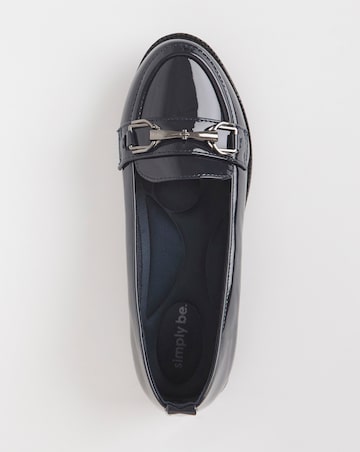 Anna Low Cut Snaffle Loafer Wide E Fit Simply Comfort