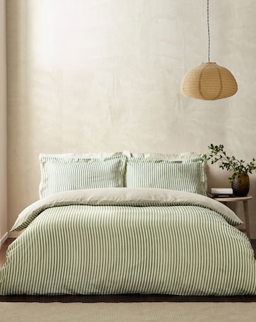 Yard Hebden Stripe 100% Cotton Duvet Set