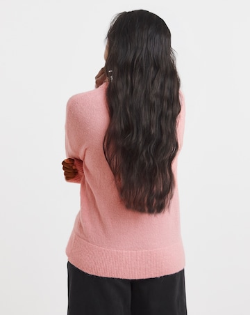 Pink Jingle Bell Rock Christmas Jumper