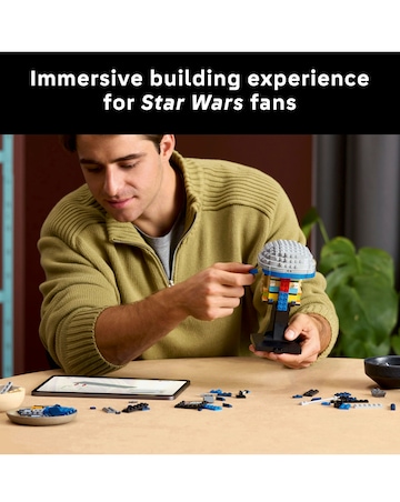 LEGO Star Wars: Attack of the Clones Jango Fett Helmet, Model Kit 75408