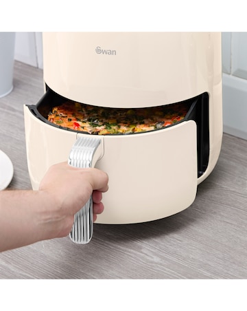 Swan Retro 1.7L Kettle + 4 Slice Toaster + 4.5L Air Fryer