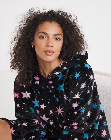 Pretty Secrets Fleece Hooded Lounge Dress