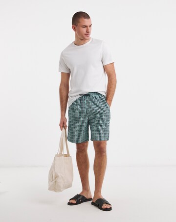 2 Pack Value Seahorse Print Swim Shorts Long