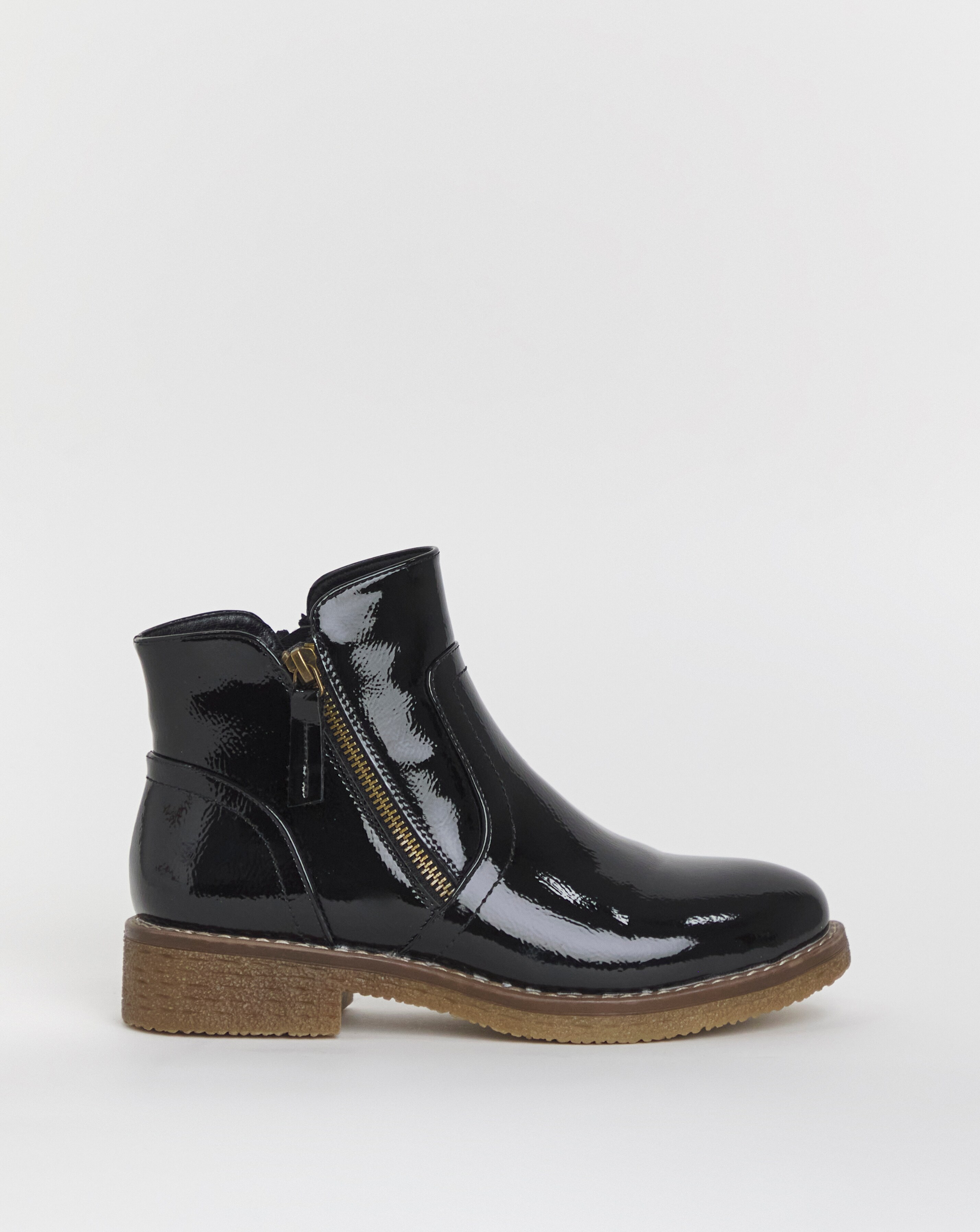 Cushion Walk Zip Chelsea Crepe E Fit