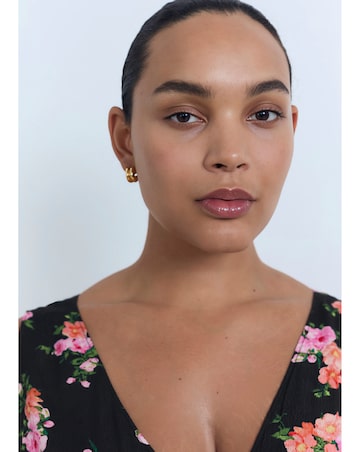 Mango Butterfly Midi Dress