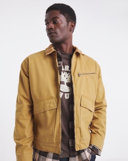 Timberland Strafford Washed Canvas Jacket - Wheat