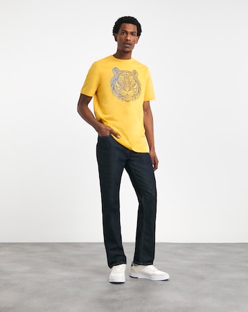 Joe Browns Tiger Print T-Shirt Long Length