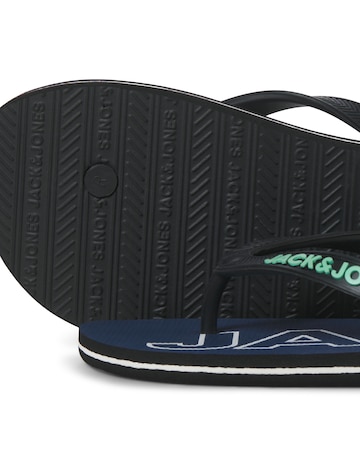 Jack & Jones Palm Print Flip Flop - Navy
