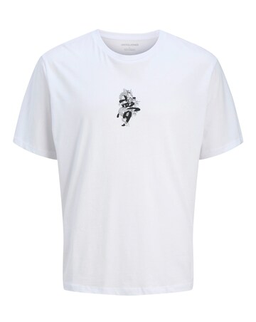 Jack & Jones Miko Back Graphic T-Shirt - White
