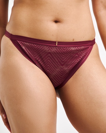Freya Tailored Knicker Dark Cherry