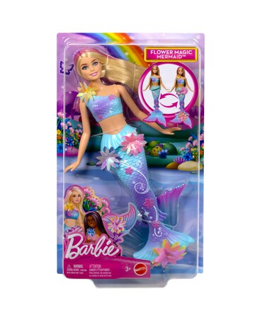 Barbie Flower Magic Mermaid Blonde Doll