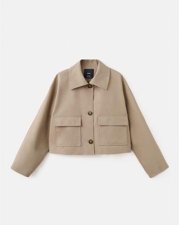 Mango Jacket Brava Cotton Jacket With Pockets
