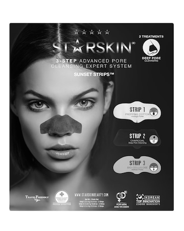 STARSKIN Sunset Strips 3 Step Advanced Blackhead Expert System