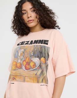 Peach Paul Cezanne License T-Shirt