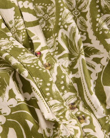 White Stuff Fern Linen Blend Dress