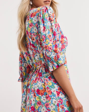 Nobody's Child Delilah Floral Midi Dress