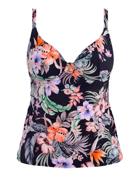 Freya Kamala Bay Plunge Wired Tankini Top