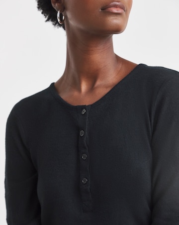Layered Soft Touch Henley Top