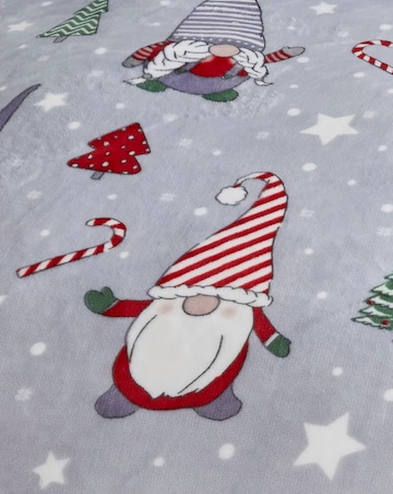 Catherine Lansfield Christmas Festive Gonk Fleece Duvet Set