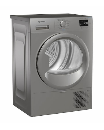 Indesit C YSD 82D SS UK 8kg Heat Pump Tumble Dryer - Silver