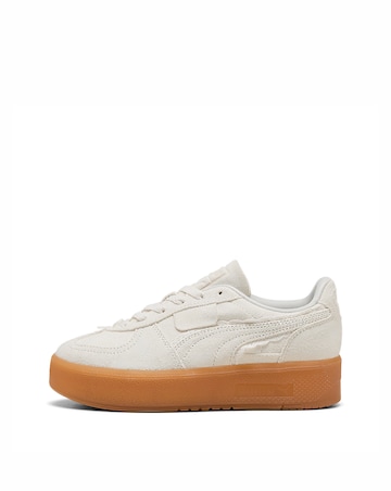 PUMA Palermo Elevata Bow Suede Trainers
