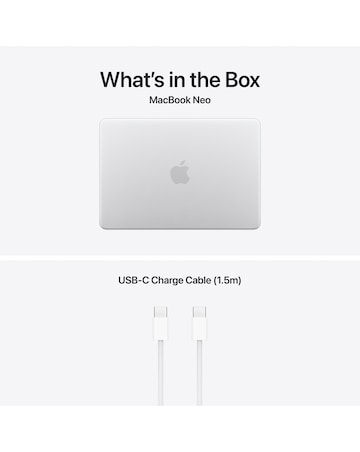 Apple MacBook Neo (A18, 2026) 13in 6-core CPU 5-core GPU 8GB 512GB - Silver
