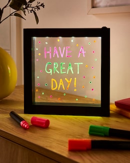 Light Up LED Message Writing Frame