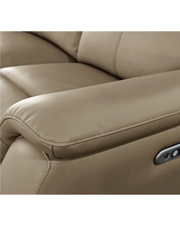 Aspire Kingsmere Leather Power Recliner 3 Seater