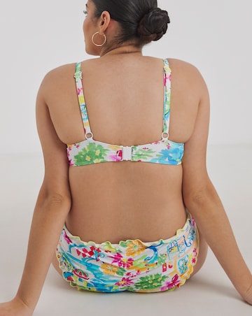 Positano Print Underwired Bikini Top