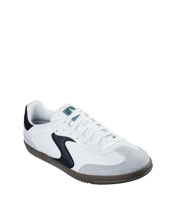 Skechers Hotshot Low-Profile Court Trainers - White