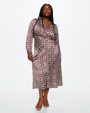 Mango Flowy Printed Dress