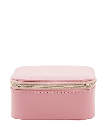 Sophia Lane Pink & Green Floral Jewellery Box