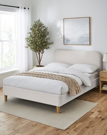Emery Fabric Bed Frame