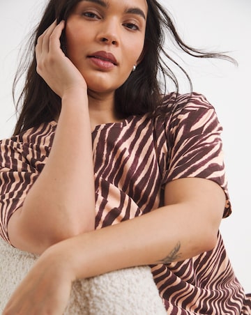 Simply Be 2 Pack Pyjama Short Sets Animal Print