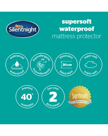 Silentnight Supersoft Waterproof Mattress Protector