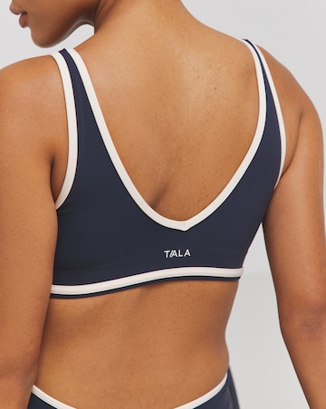 TALA DayFlex Plunge Neck Push-Up Sports Bra