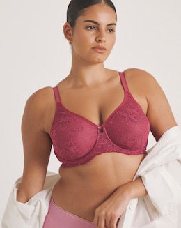 Triumph Amourette Charm Minimiser Wired Bra Wine