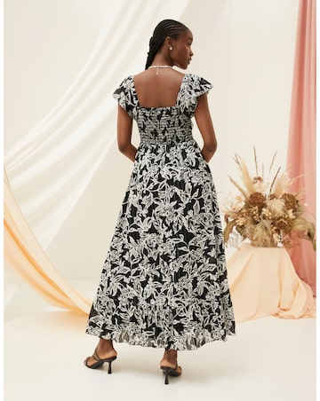 FatFace Dahlia Botanical Midi Dress