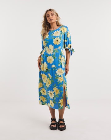 Nobody's Child Esme Sunflower Midi Dress