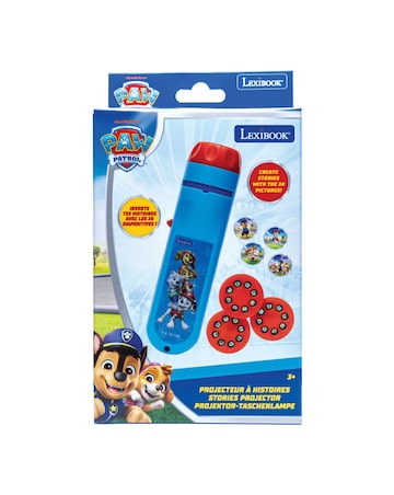 Paw Patrol Stories projector and torch light