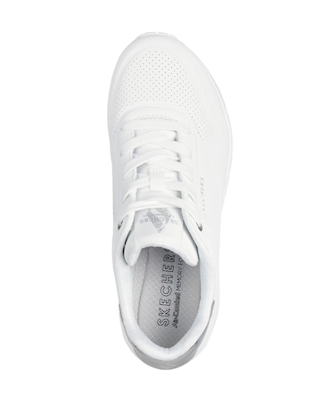 Skechers White Uno Golden Air Trainers - Standard Fit (D)