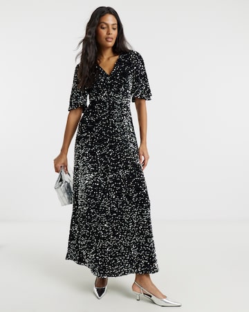 Twisted Wunder Grace Lurex Maxi Dress