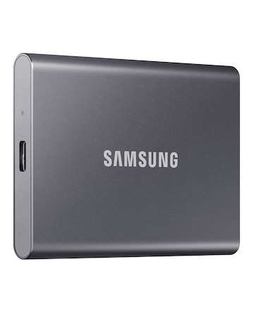 Samsung T7 SSD USB 3.2 External 1TB Portable Hard Drive - Grey