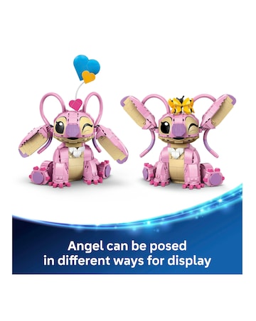 LEGO Disney Angel Lilo & Stitch Building Toy for Girls, Boys and Kids 43257