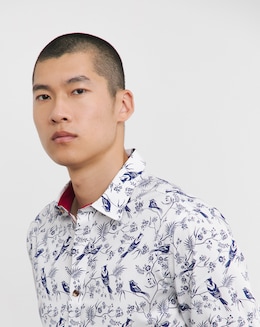 Joe Browns Beautiful Bird Long Length Shirt