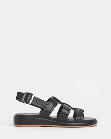 Estrella Leather Tubular Fisherman Sandals - Extra Wide Fit (EEE)