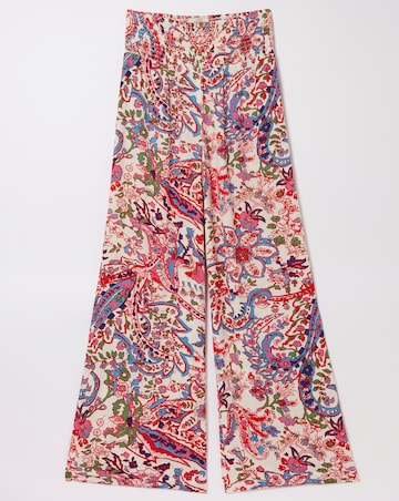 Fatface Paisley Palazzo Trousers