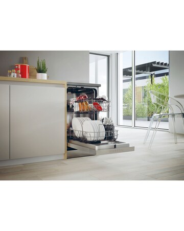 Hoover H-Dish 500 HF0C3SB0FX-80 10 Pl Slimline WiFi Dishwash Stain Steel Install